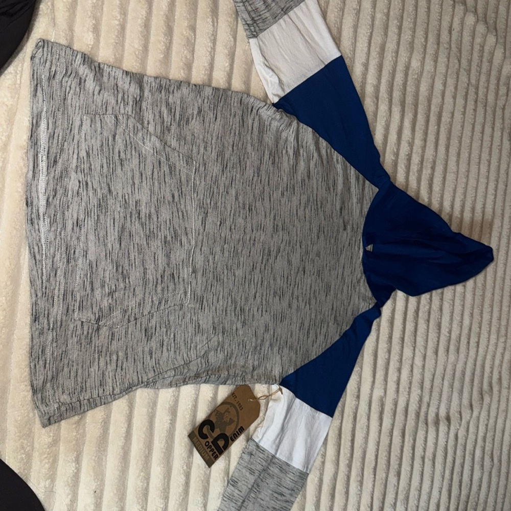 Copper denim boys long sleeve